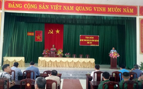 Xã Thanh Sơn tọa đàm gặp mặt thanh niên lên đường nhập ngũ năm 2024