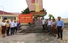 Tiếp nhận tiền ủng hộ xây dựng, tu sửa đài tưởng niệm liệt sỹ xã Thanh Sơn